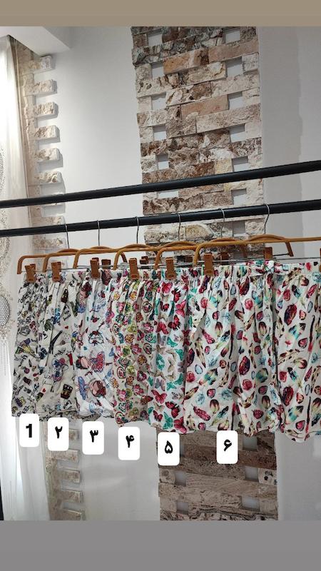 شلوارک نخی تایلندی کد 116