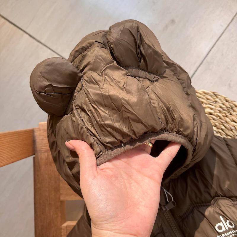 کاپشن رنگی پفکی خارجی