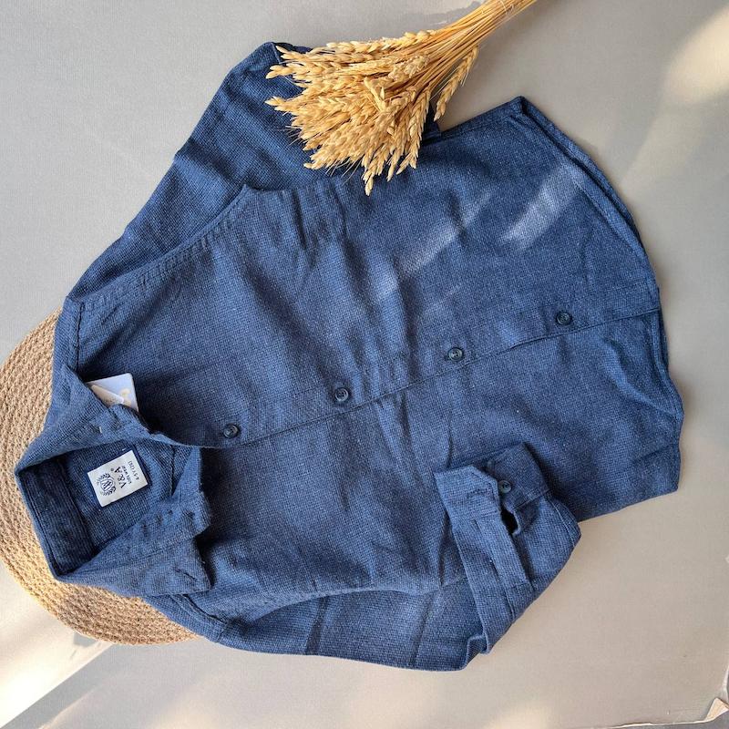 شومیز کنفی پسرانه کد 00172007 - 3 الی 7 سال