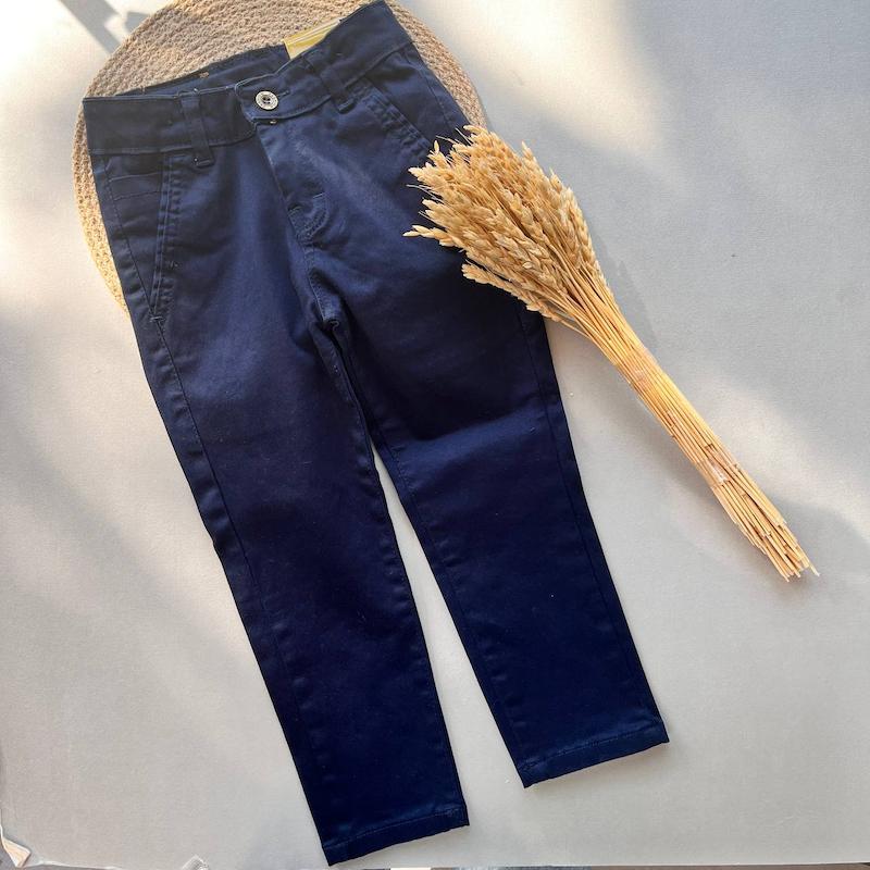 شلوار کتان راسته کد 00172008 - 3 الی 8 سال