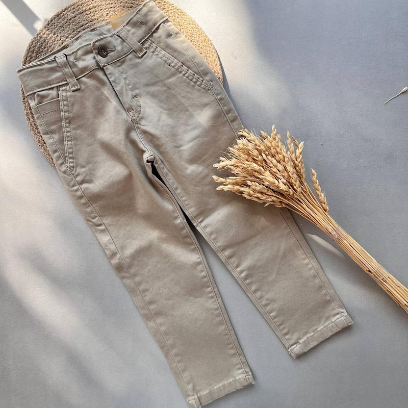 شلوار کتان راسته کد 00172008 - 5 الی 9 سال