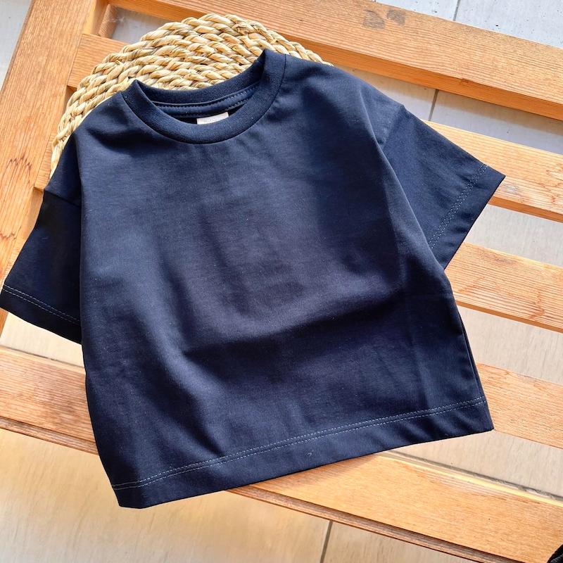 تیشرت سرمه‌ای پولونی 00119011/00116038 - 6 ماه الی 8 سال