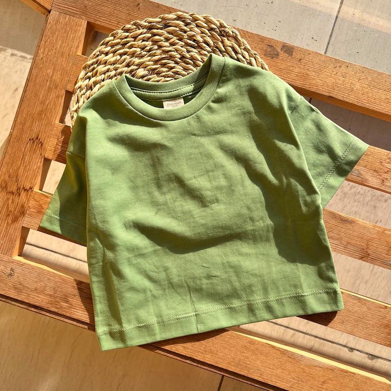 تیشرت سبز پولونی 00119011/00116038 - 6 ماه الی 8 سال