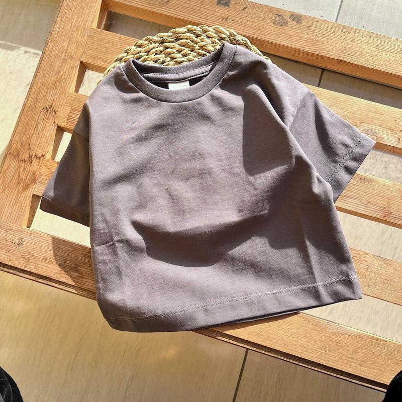 تیشرت خاکستری پولونی 00119011/00116038 - 6 ماه الی 8 سال