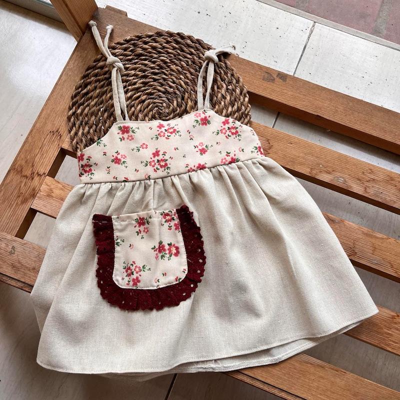 پیراهن گندم 00123178 -00126293 - 6 ماه الی 6 سال