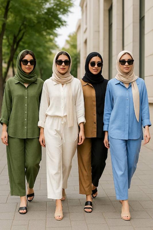 ست شومیز و شلوار زنانه | شیک، راحت و آماده مهمونی