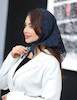 مینی اسکارف سه گوش مزونی