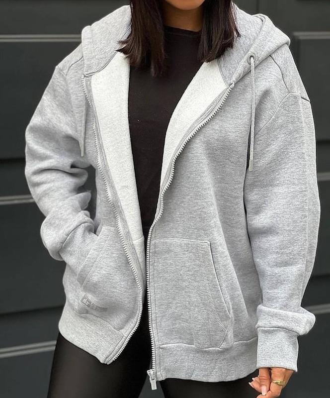 سوییشرت جلو زیپ