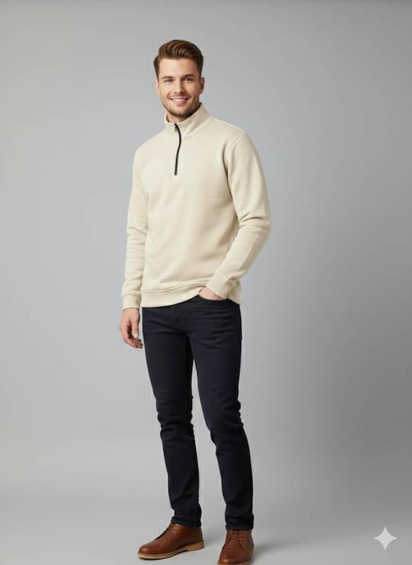 دورس نیم زیپ مردانه