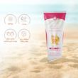 کرم ضد افتاب SPF50 ضد چروک بی رنگ سان سیف