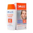 فلوئید ضد افتاب SPF50 جهت پوست های دارای چروک سطحی اردن سولاریس بی رنگ