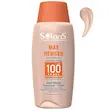 کرم ضد افتاب SPF100 اردن سولاریس مناسب پوست های حساس ب نور افتاب رنگ بژ طبیعی