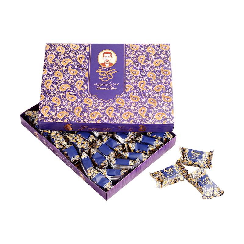 گز لقمه مخلوط پسته و بادام 28 درصد - 450 گرم