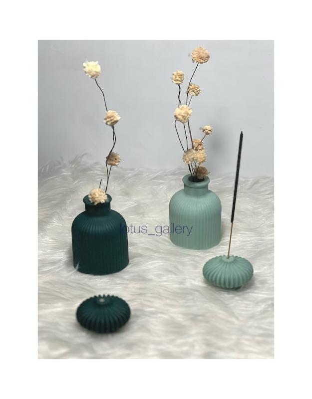 عودسوز و گلدان