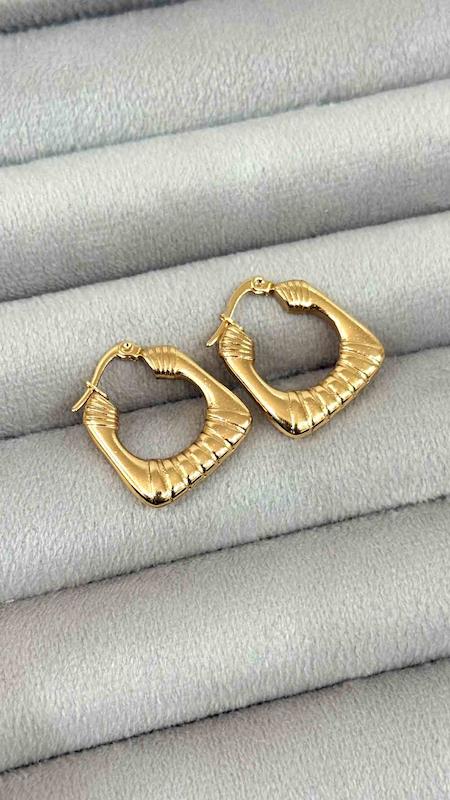 گوشواره حلقه شیاردار