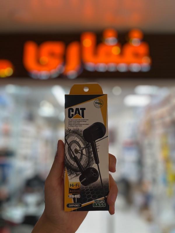 هندزفری سیمی CAT