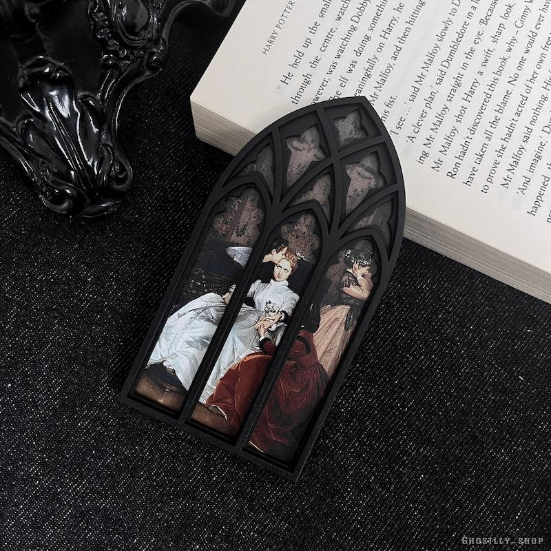 پوستر چوبی طرح lady✨