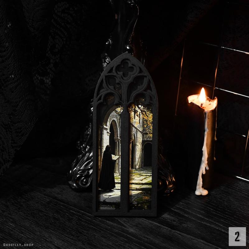 پوستر چوبی هاگوارتز🕯️