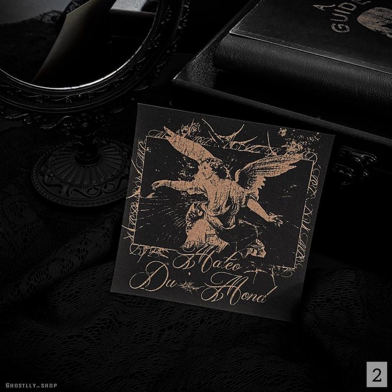 پوستر کرافت gothic🖤