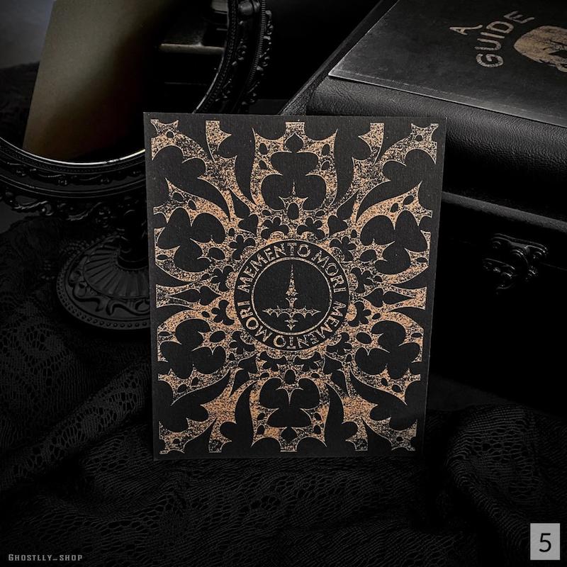پوستر کرافت gothic🖤