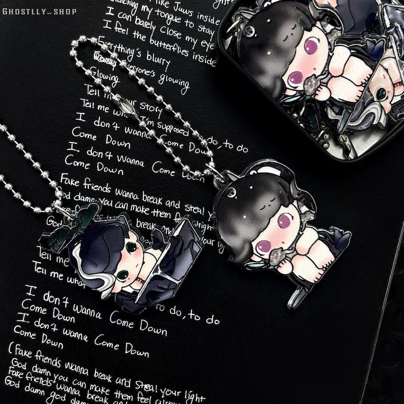 آویز پلکسی دیمو 🐋✨