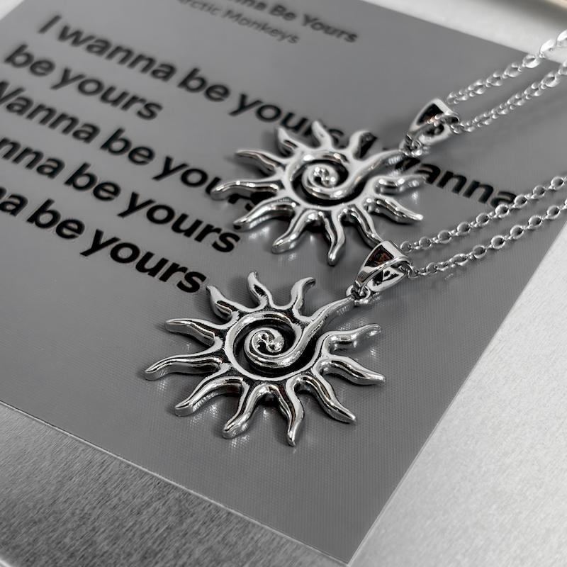 گردنبند خورشید اسپیرال 🌞