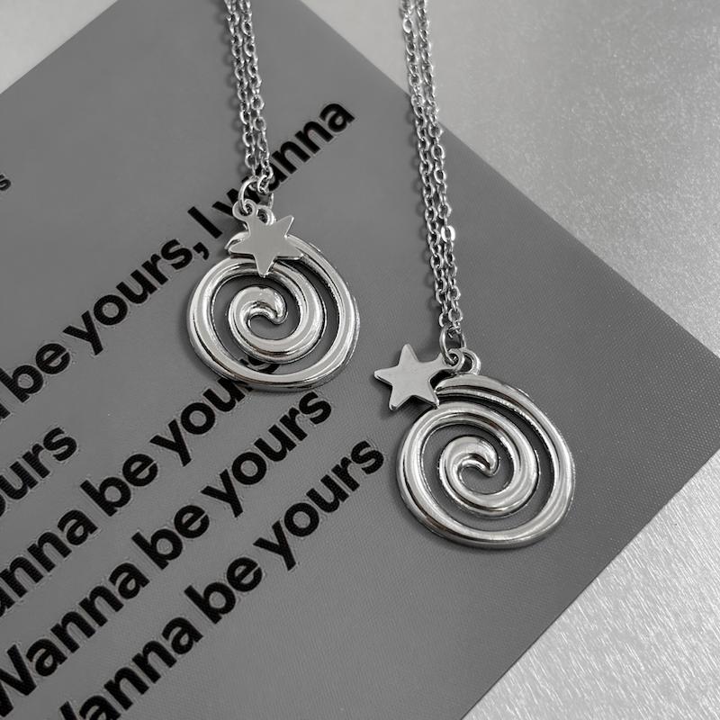 گردنبند اسپیرال ستاره⭐️