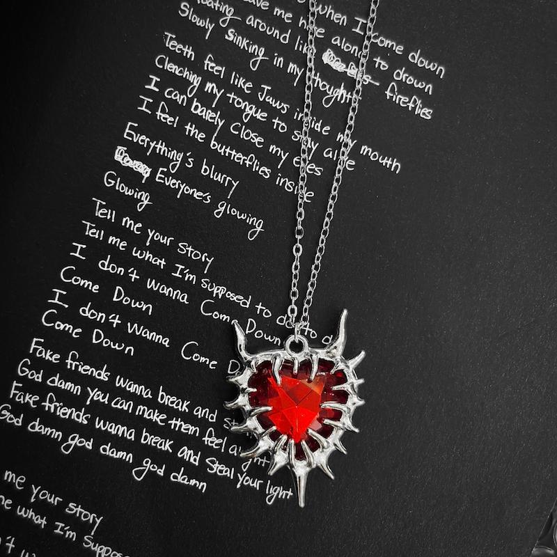 گردنبند قلب چری ❤️‍🩹