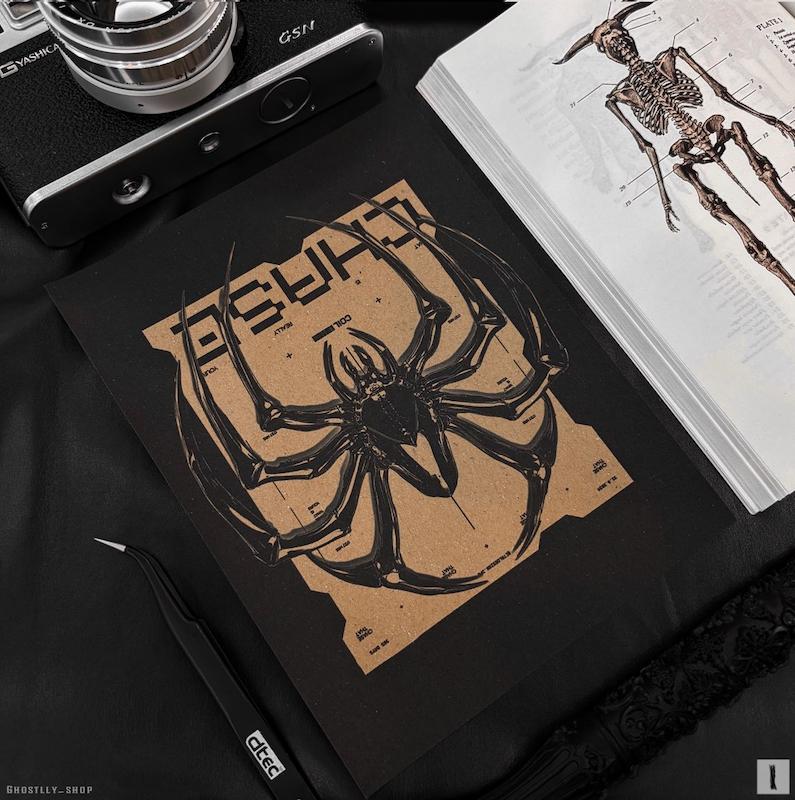 پوستر کرافت Spider 🕷️🕸️