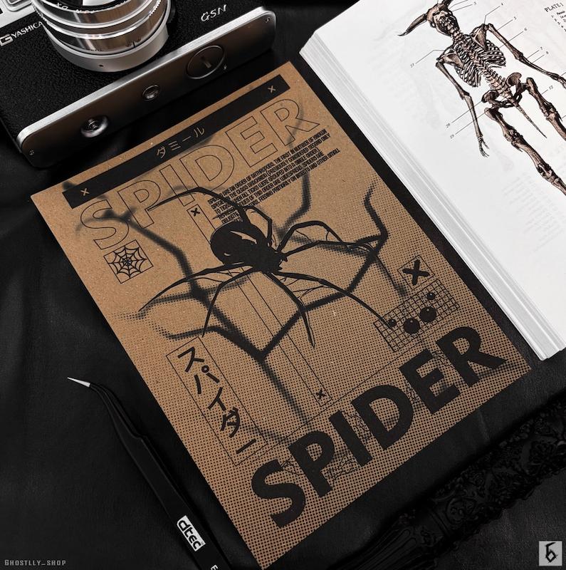 پوستر کرافت Spider 🕷️🕸️