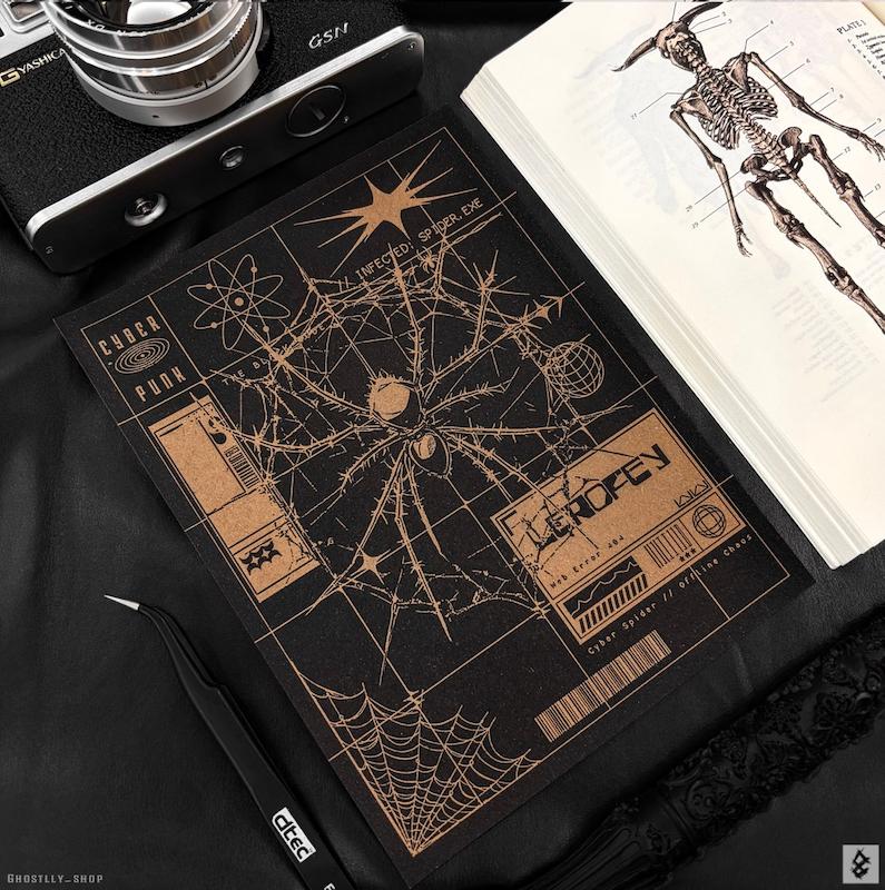 پوستر کرافت Spider 🕷️🕸️