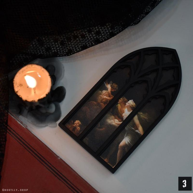  پوستر چوبی طرح کلاسیک 🕯️