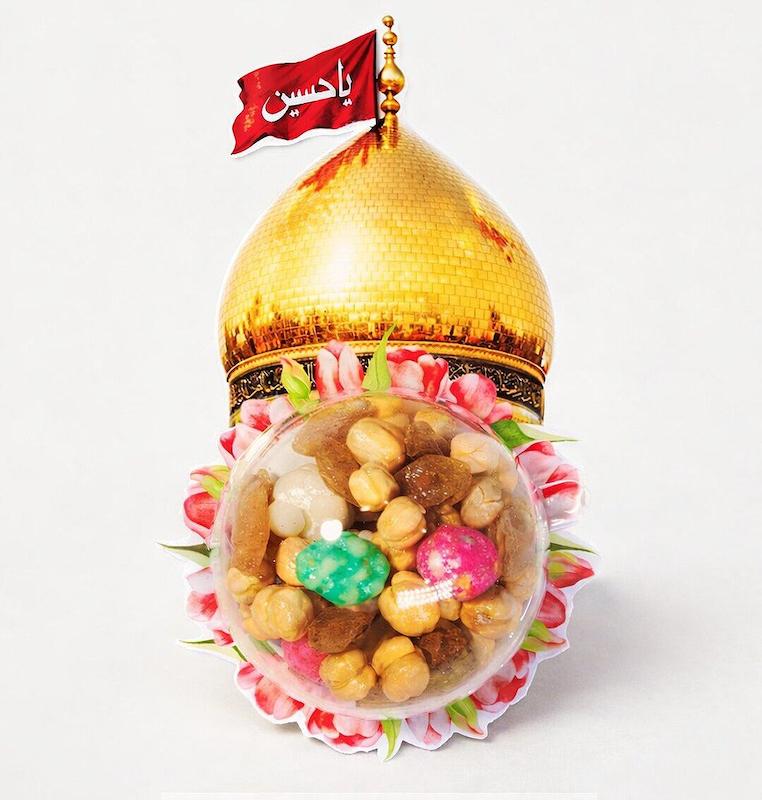 کارت و گوی گنبد امام حسین(ع)