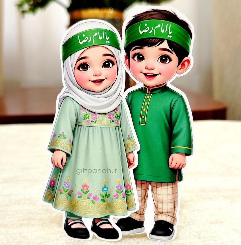 کارت آبنبات یا امام رضا