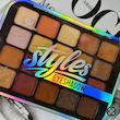 پالت سایه چشم Styles 20 رنگ | ترکیب رنگ‌های گرم، نود، مات و شاین