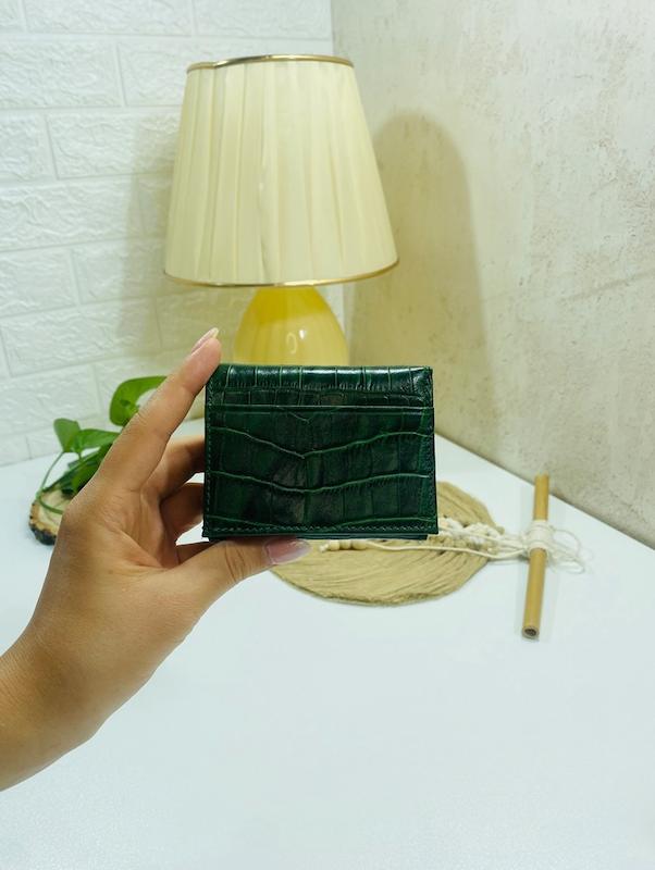 کیف پول چرم طبیعی طرح 2