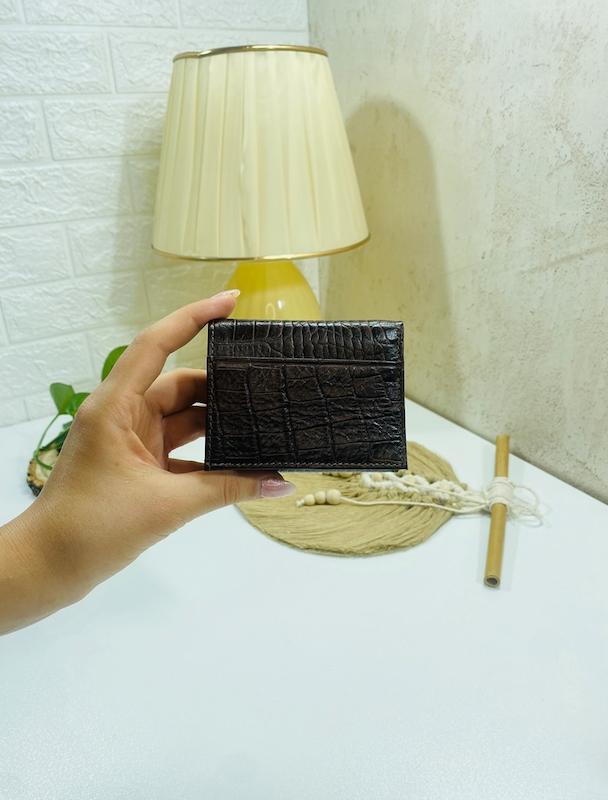 کیف پول چرم طبیعی طرح 2