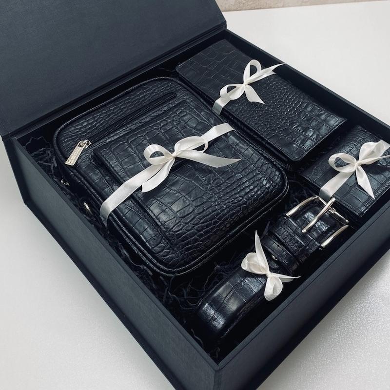  هدیه مردانه Luxury Leather Gift Box 