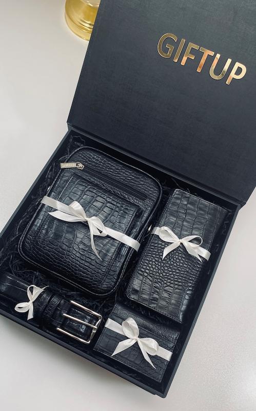  هدیه مردانه Luxury Leather Gift Box 