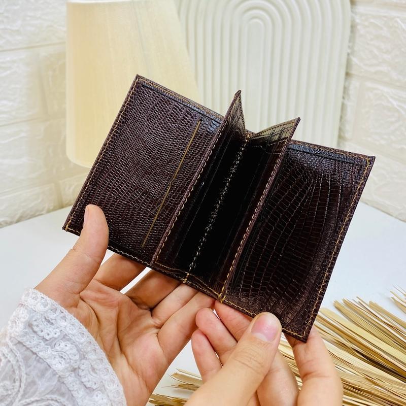 کیف پول کتی به همراه  جا کارتی چرم طبیعی