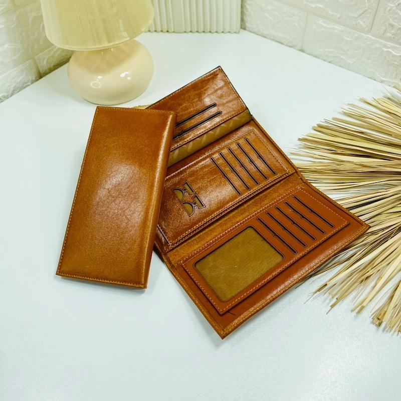  کیف پول چرم طبیعی مدل کتی مردانه - دست‌دوز و لوکس