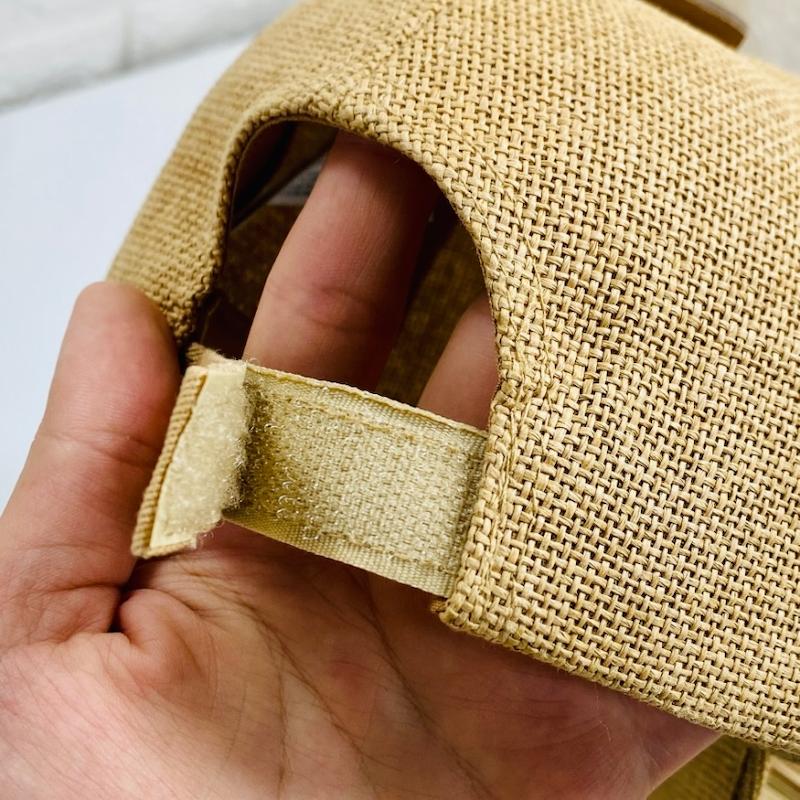 کلاه کپ کنفی مدل کلاسیک – خوش‌ایست، خنک و دارای بند چسبی قابل تنظیم**