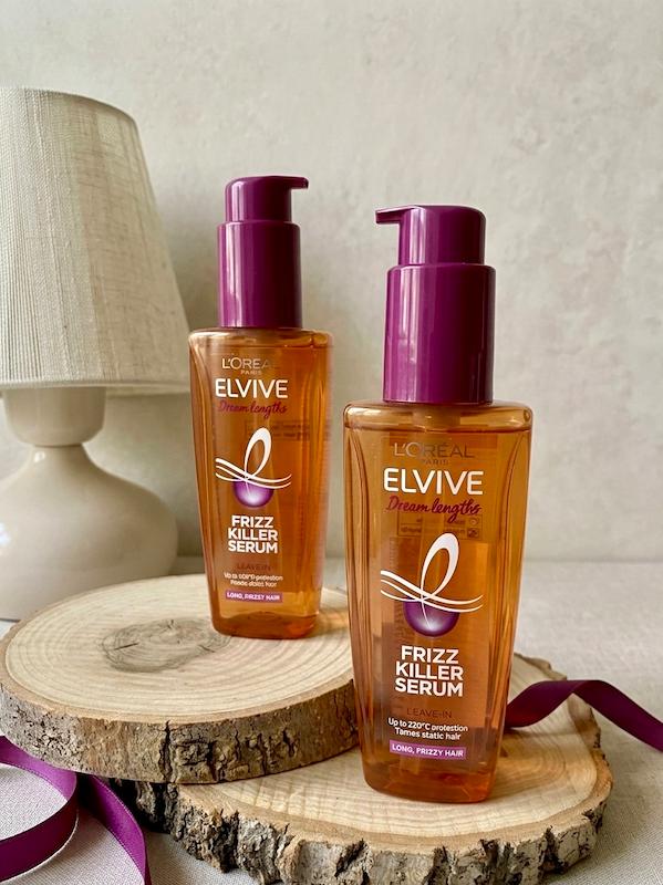 سرم ضد وز و محافظ حرارتی مو لورآل مدل Elvive Dream Lengths Frizz Killer حجم 100 میلی‌لیتر