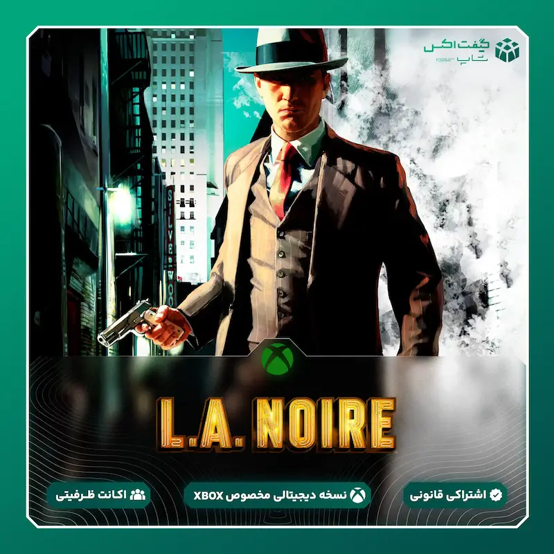 اکانت بازی L.A. Noire مخصوص ایکس باکس