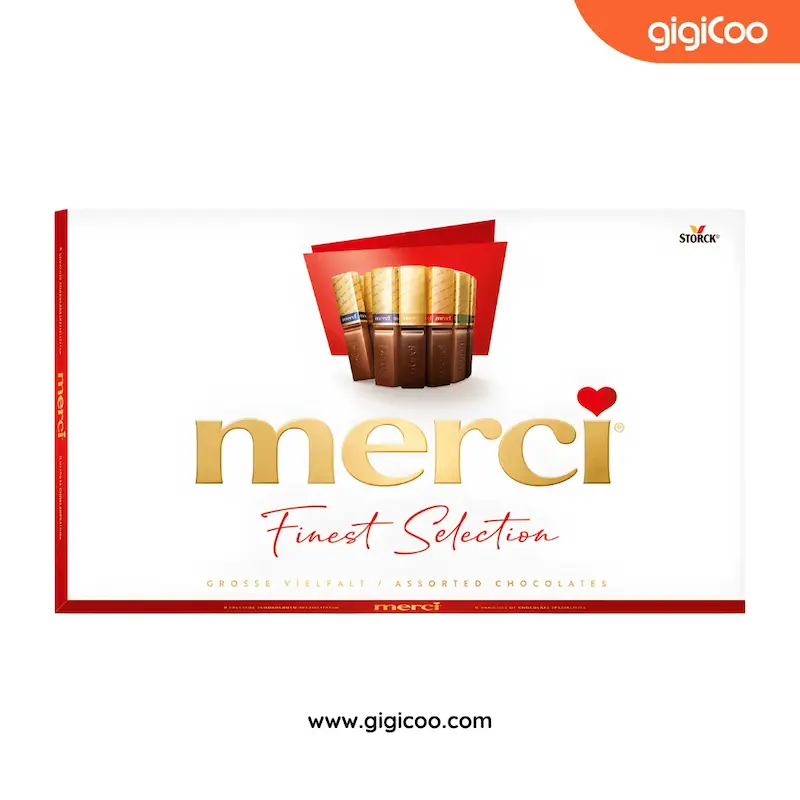 شکلات کادویی مرسی Merci - ترکیب بهترین ها - 400 گرمی