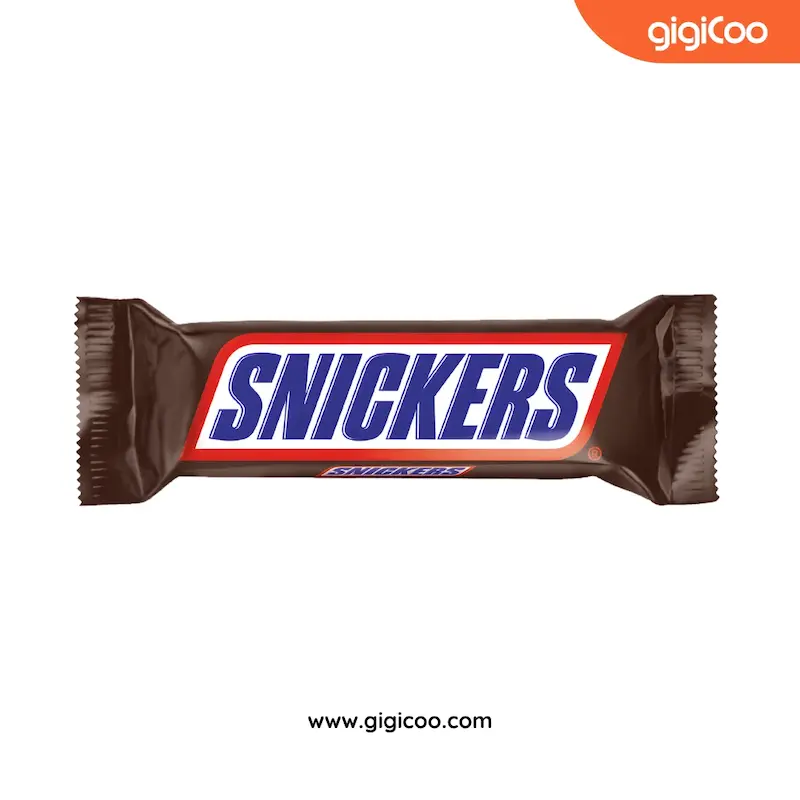شکلات اسنیکرز Snickers - مغزی بادام زمینی - 50 گرمی