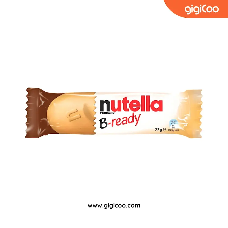 ویفر نوتلا Nutella - مغزی شکلاتی بی رِدی - 22 گرمی