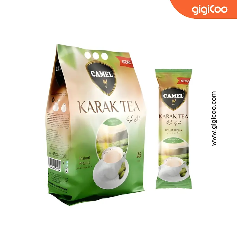 چای کرک کمل Camel - طعم هل - 25 عددی
