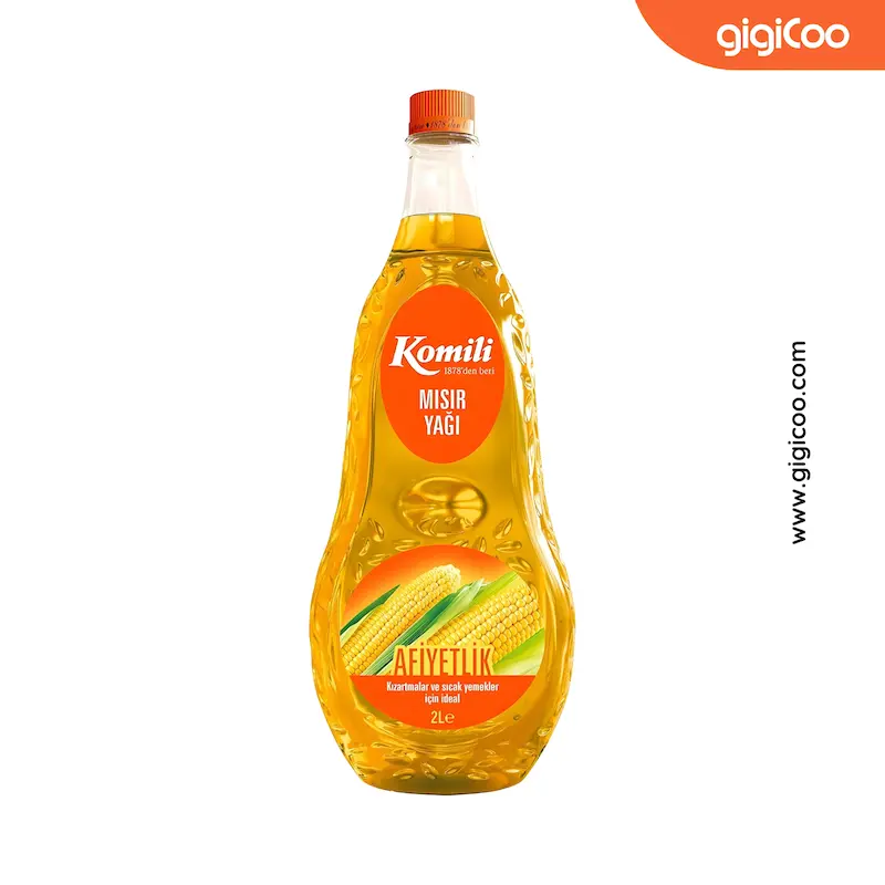 روغن ذرت کومیلی Komili - سرخ کردنی - 2 لیتری