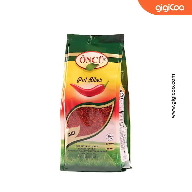 فلفل قرمز پولکی اونجو Oncu - پول بیبر - 500 گرمی